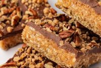 Chewy Chocolate Peanut Butter Cereal Delights