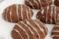Decadent Hot Chocolate Cookies with Marshmallow Glaze