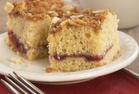 Marbled Jam Coffee Cake