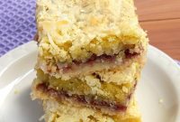 Raspberry Coconut Bliss Bars