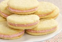 Sunshine Strawberry Lemon Cookies