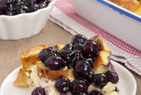 Blueberry Bliss Bread Pudding