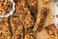 Chewy Maple Nut Bars
