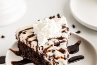 Decadent Chocolate Chip Brownie Cheesecake