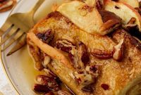 Warm Apple Cinnamon French Toast Bake