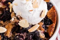 Nutty Brown Butter Cherry Cobbler