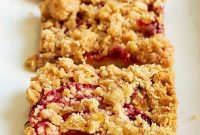 Delicious Plum Crumble Bars