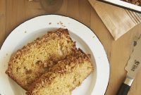 Peachy Crumble Loaf