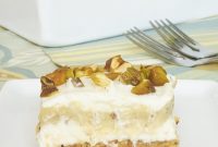 Velvet Pistachio Dessert Bars