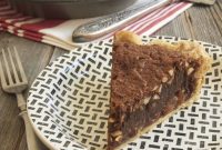 Decadent Caramel Peanut Butter Brownie Pie