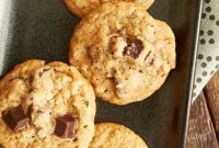 Spirited Bourbon Pecan Chocolate Chip Cookies