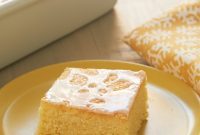 Sunshine Lemon Pound Cake Bars
