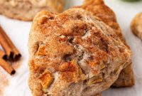 Rustic Apple Cinnamon Scones