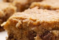 Toasted Coconut Pecan Blondies