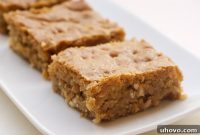 Toffee Cashew Blondies
