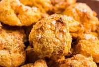 Golden Cheesy Puffs
