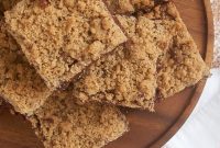 Cinnamon Streusel Fudge Brownies