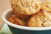 Velvety Coconut Cream Cheese Oat Muffins
