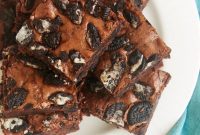 Indulgent Oreo Cookie Fudge Brownies
