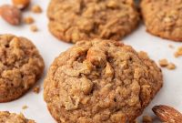 Buttery Toffee Almond Oat Delights