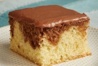 Rich Chocolate Hazelnut Swirl Cake