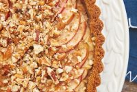 Decadent Apple Pecan Cream Cheese Tart