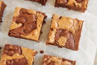 Midnight & Milky Swirl Brownies