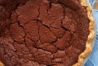 Rich Fudge Chocolate Pie