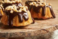 Golden Brown Butter Hazelnut Bundt Cakes