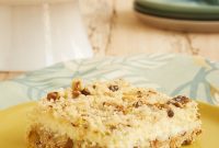 Zesty Lemon Pistachio Cheesecake Bars