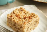 Golden Pecan Brown Sugar Coffee Cake