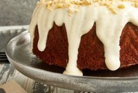 Spiced Hazelnut Bundt Cake, Drizzled with Golden Brown Butter
