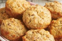Nutty Seeded Oat Muffins