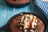 Decadent Double Chocolate Skillet for Two