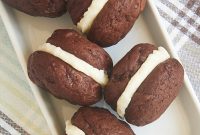 Fudgy Brownie Sandwich Cookies