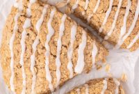 Rustic Cinnamon Oat Scones