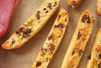 Sweet Cherry Dark Chocolate Biscotti