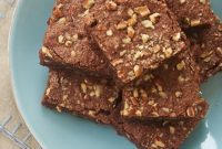 Decadent Spiced Double Chocolate Pecan Brownies