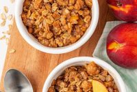 Just Us Peach Crisp