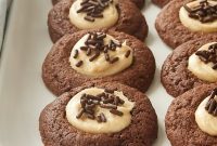 Decadent Peanut Butter Chocolate Thumbprints