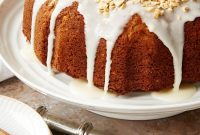 Toasted Hazelnut Pear Bundt