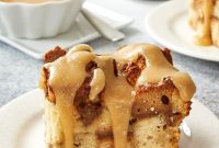 Spiced Cookie Butter Pound Cake Pudding