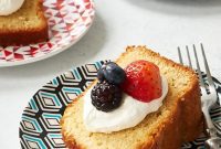 Velvety Sour Cream Pound Cake