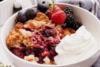 Berry Burst Cobbler