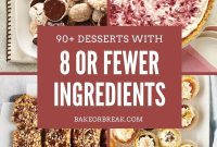 Sweet & Simple Delights: 90+ Desserts with 8 Ingredients or Less
