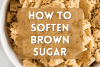 Bring Your Brown Sugar Back to Life