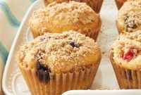 Berry Swirl Cheesecake Muffins