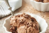 Fudgy No-Churn Brownie Bliss Ice Cream