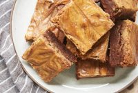 Decadent Cookie Butter Cheesecake Swirl Brownies