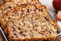 Creamy Strawberry Bread Delight
